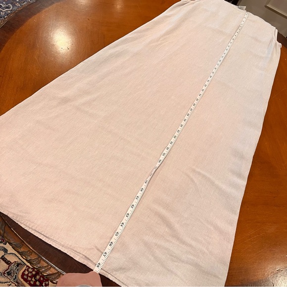 Eileen Fisher Women’s Linen Blend Tank Dress Grey/White Houndstooth Size Small - Picture 14 of 16